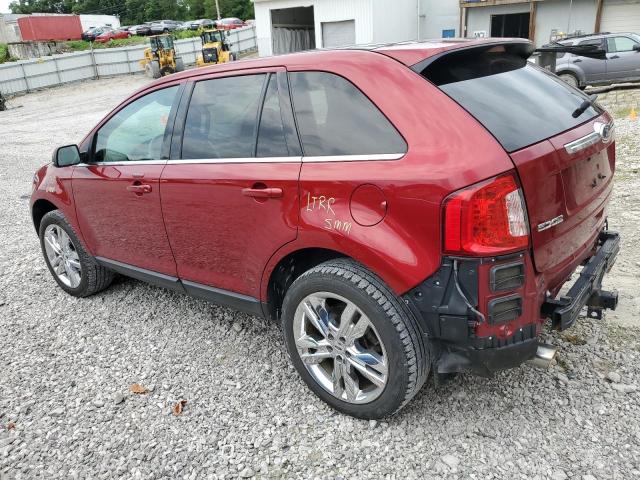  FORD EDGE 2014 Czerwony
