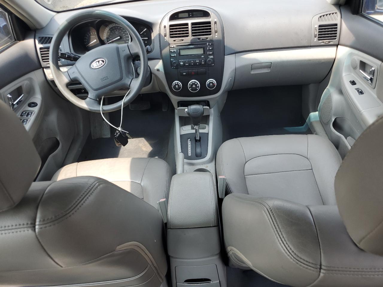 2007 Kia Spectra Ex VIN: KNAFE121475483669 Lot: 63829425