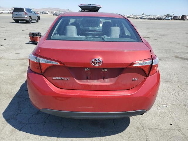 Седаны TOYOTA COROLLA 2015 Красный