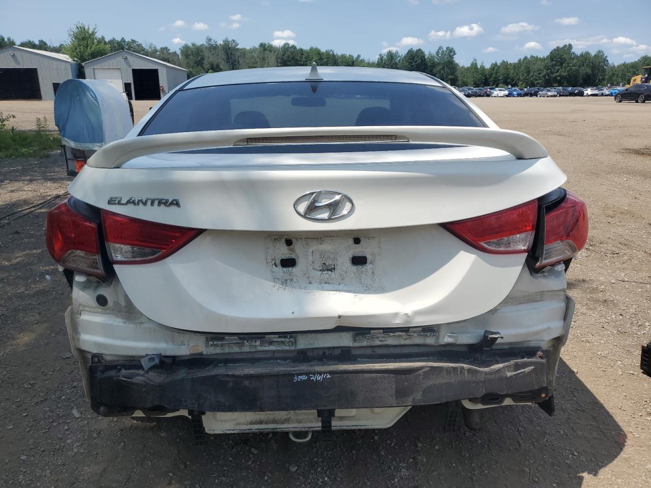 2012 Hyundai Elantra Gls VIN: 5NPDH4AE1CH144112 Lot: 65340355