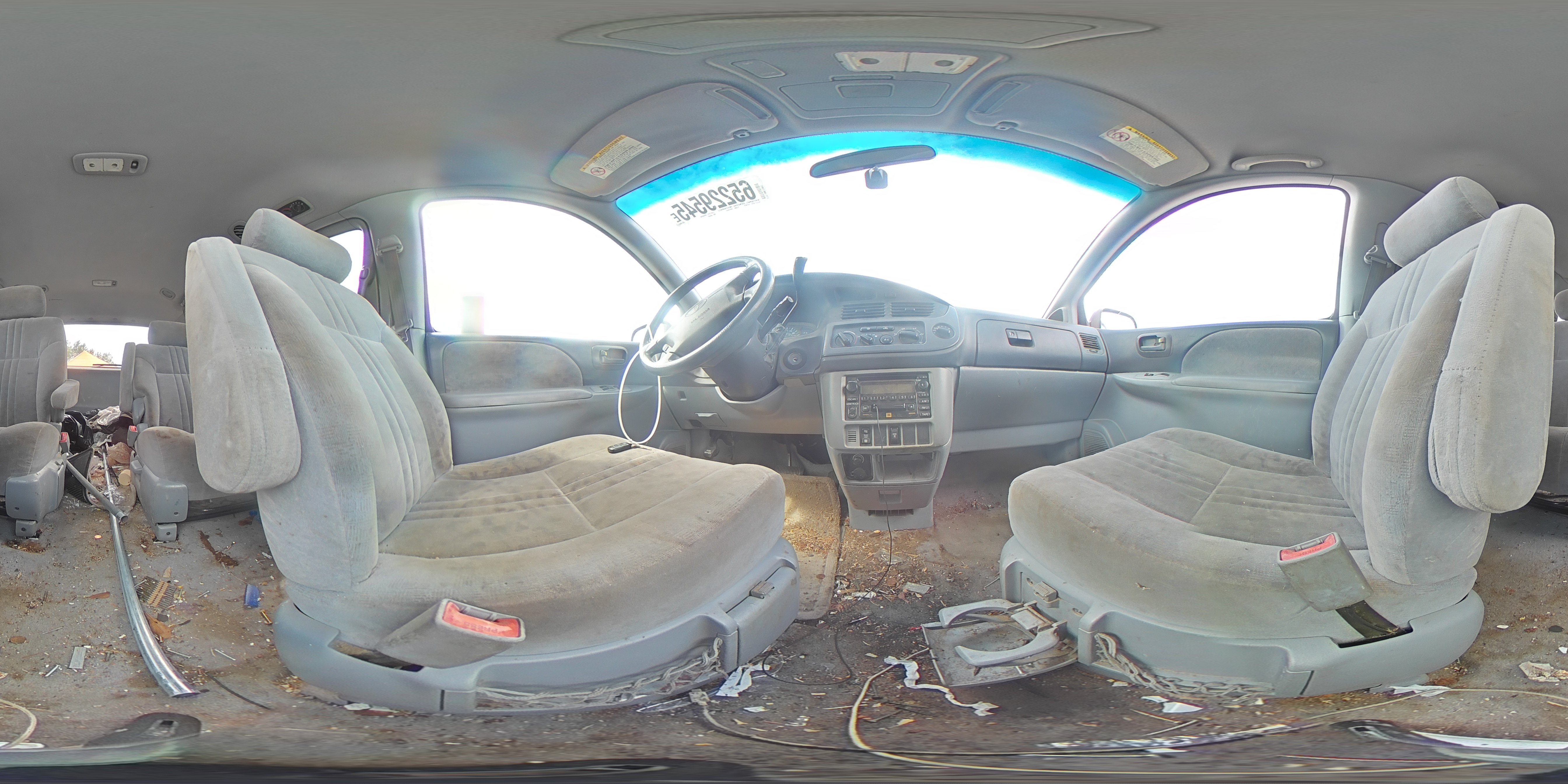 2001 Toyota Sienna Le VIN: 4T3ZF13C81U409491 Lot: 65229545