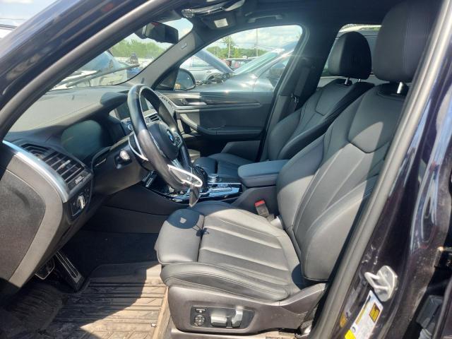  BMW X3 2021 Синий