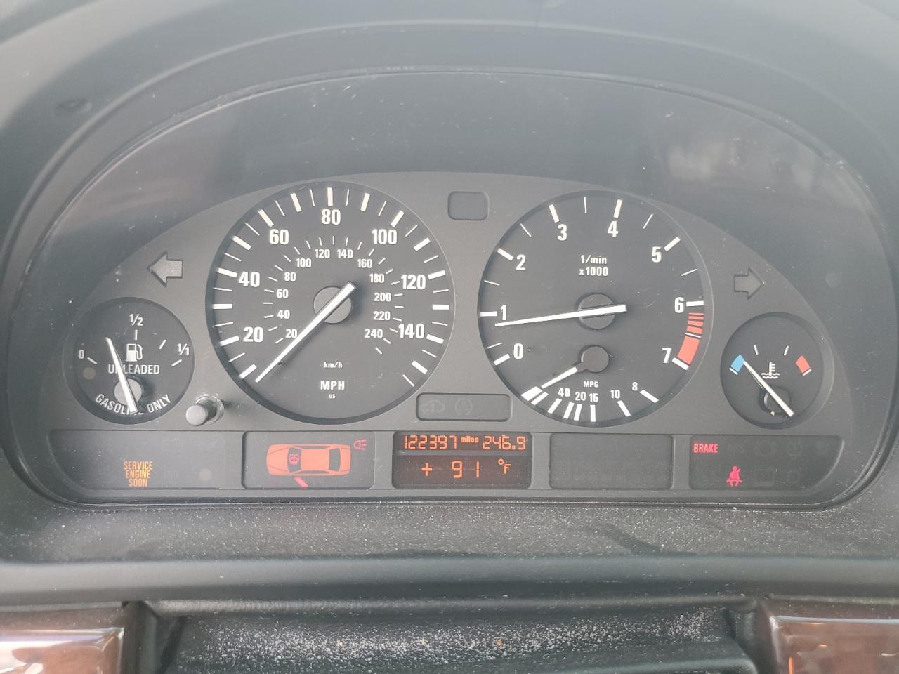 2001 BMW 525 I VIN: WBADT33421GF41536 Lot: 66105825