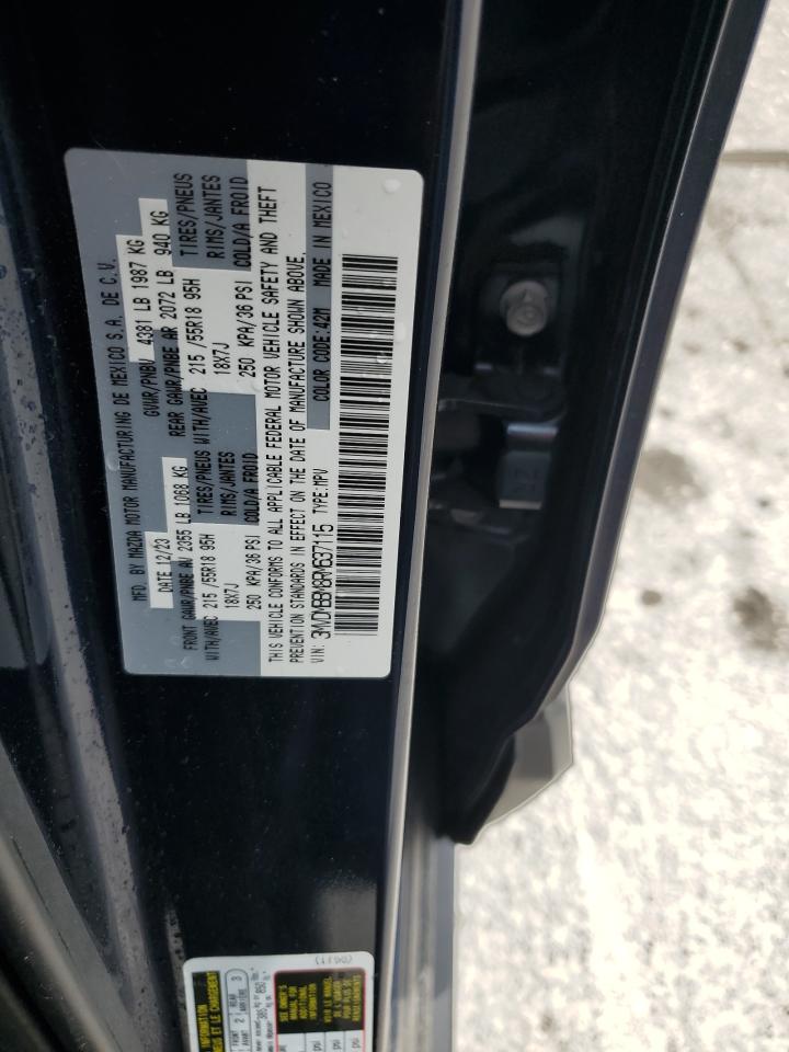 2024 Mazda Cx-30 Select VIN: 3MVDMBBM8RM637115 Lot: 63849935