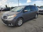2013 TOYOTA SIENNA XLE   for sale at Copart FL - MIAMI CENTRAL