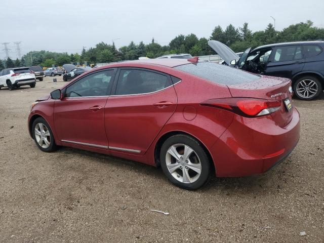  HYUNDAI ELANTRA 2016 Красный