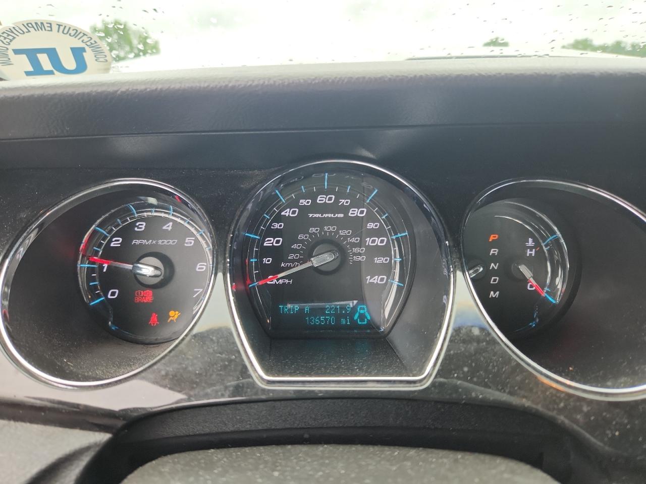 2011 Ford Taurus Limited VIN: 1FAHP2JW4BG166339 Lot: 63532695