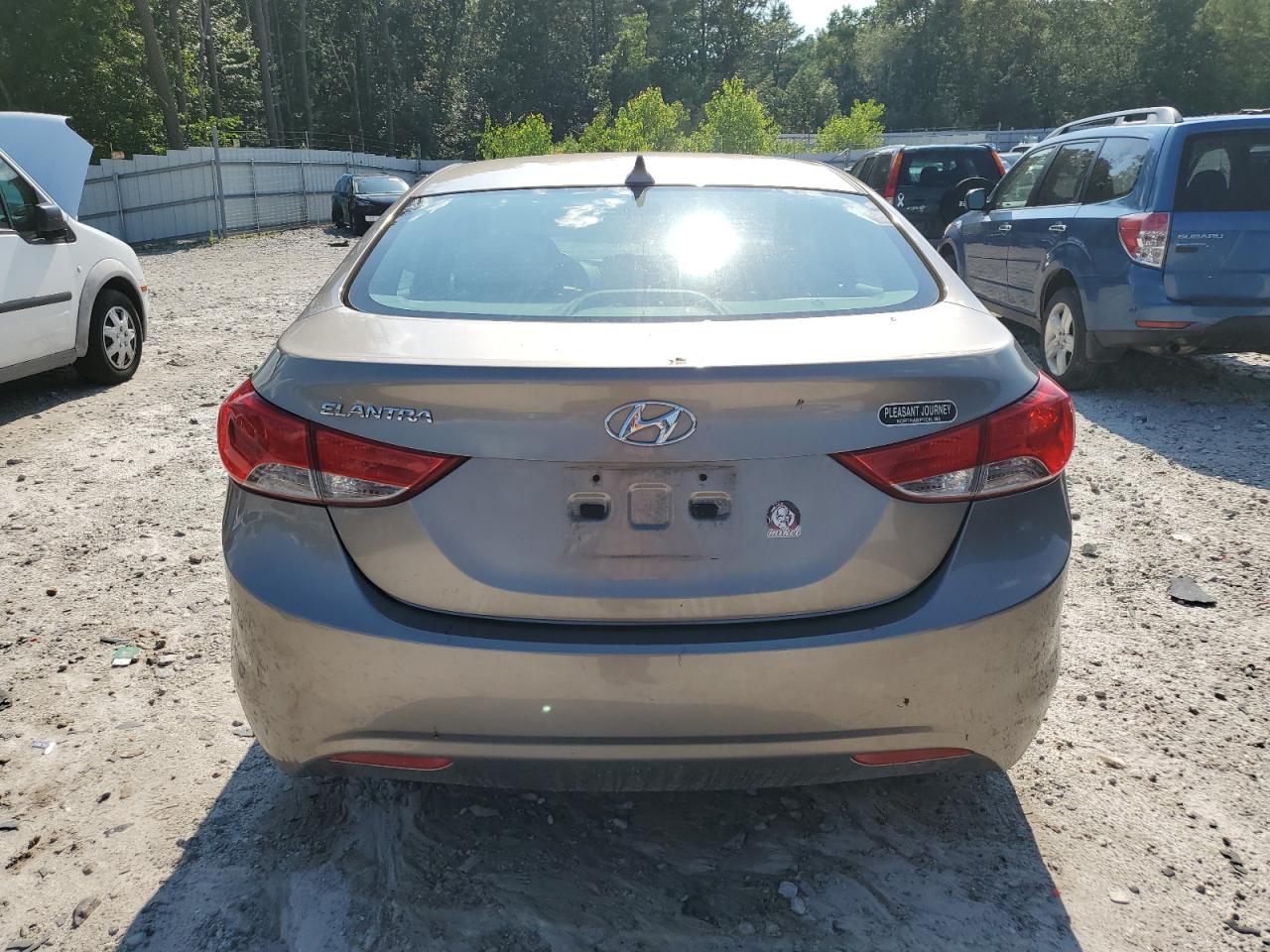 2013 Hyundai Elantra Gls VIN: 5NPDH4AE5DH394020 Lot: 62685435