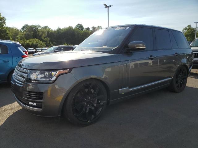 2016 LAND ROVER RANGE ROVER HSE   for sale at Copart CT - HARTFORD SPRINGFIELD