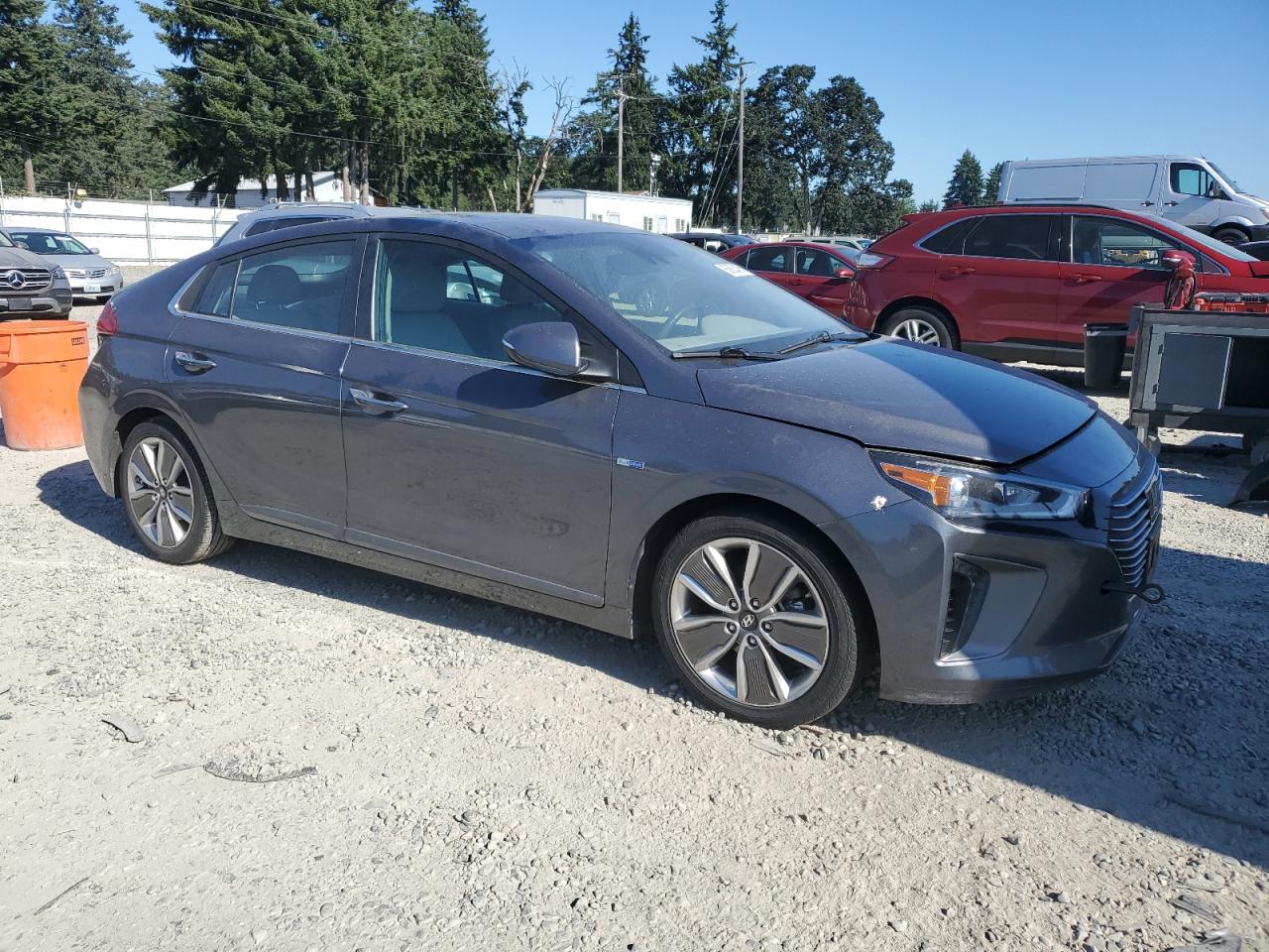 2018 Hyundai Ioniq Limited VIN: KMHC05LC7JU071850 Lot: 66683455
