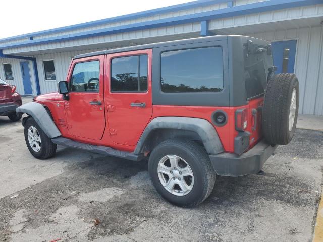  JEEP WRANGLER 2017 Czerwony