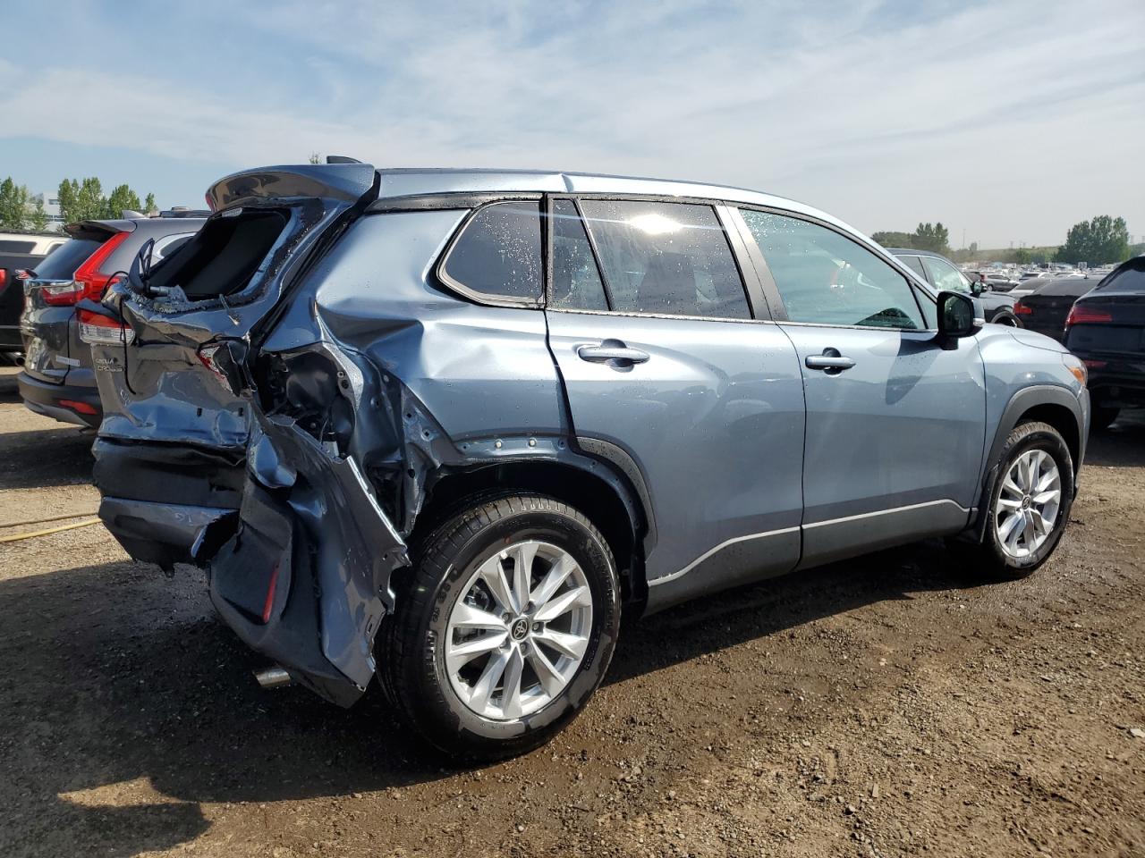 2025 Toyota Corolla Cross Le VIN: 7MUCAABG1SV128456 Lot: 66032625