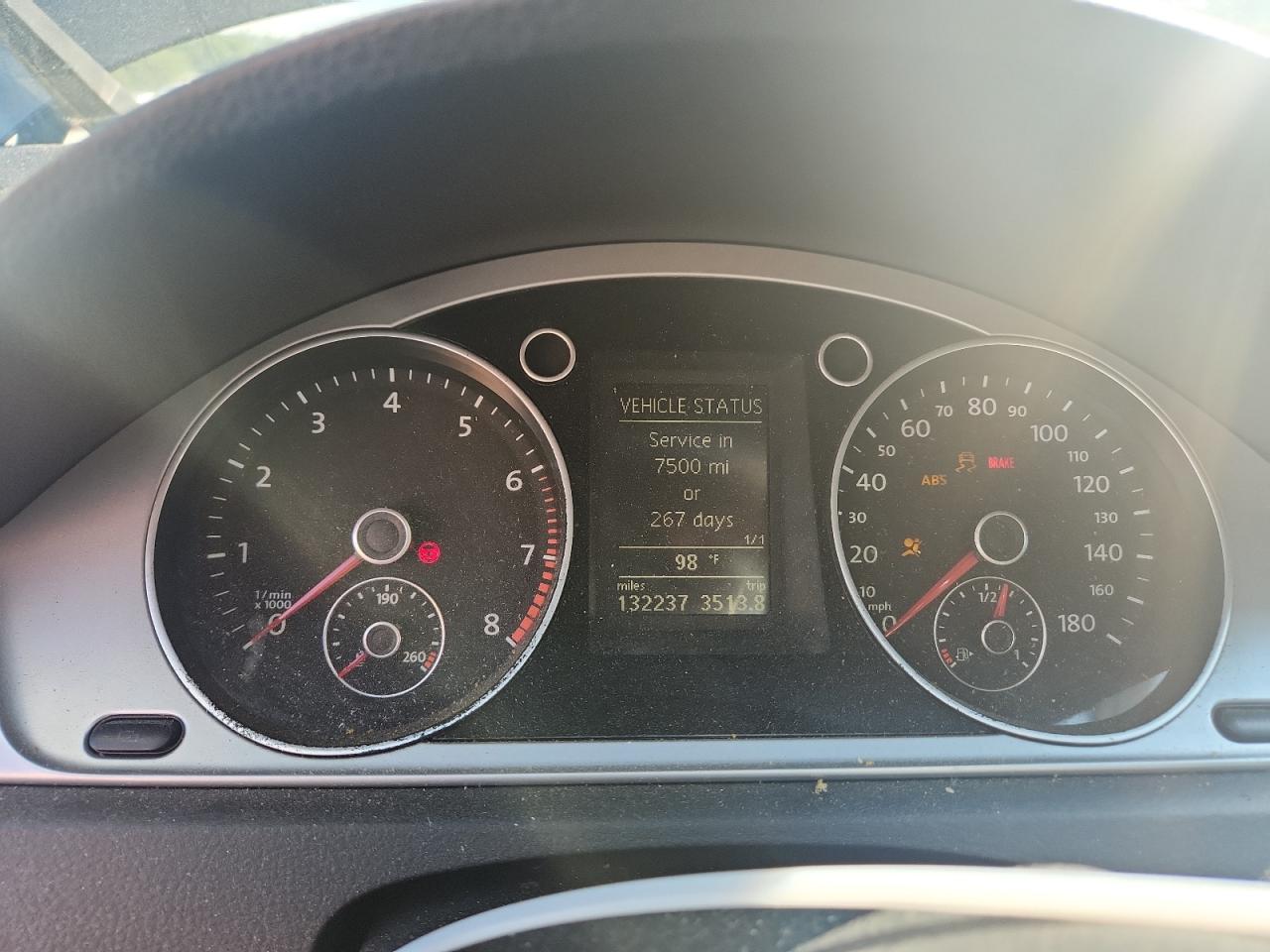 2012 Volkswagen Cc Sport VIN: WVWMP7AN0CE543291 Lot: 63737255