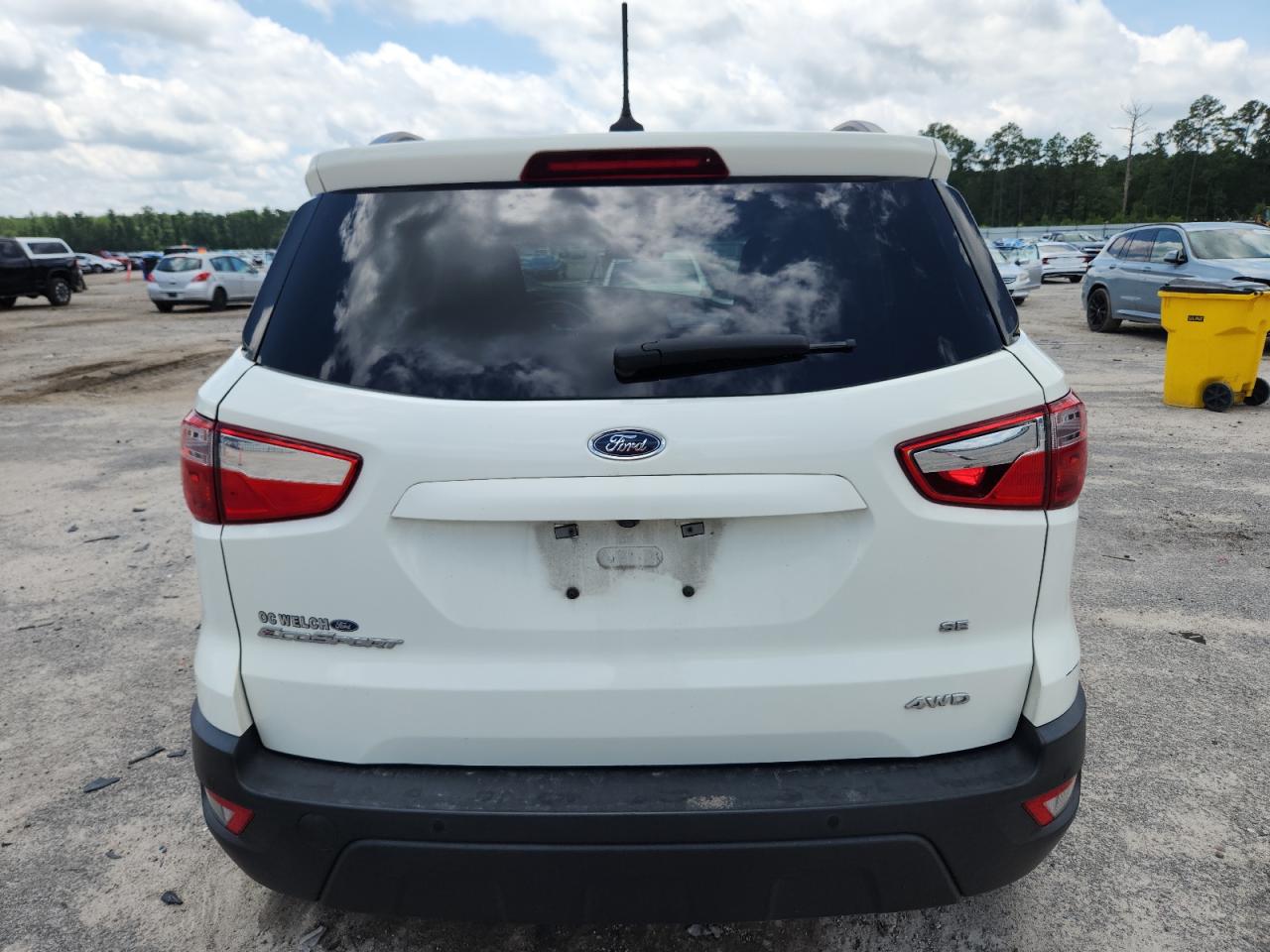 2020 Ford Ecosport Se VIN: MAJ6S3GL8LC341242 Lot: 64289425