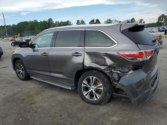  TOYOTA HIGHLANDER 2016 Серый