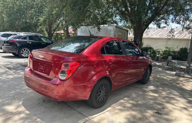 Sedans CHEVROLET SONIC 2014 Red