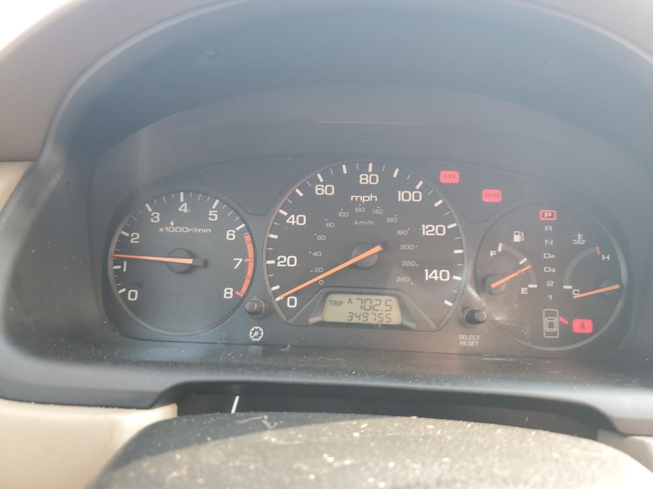 2000 Honda Accord Ex VIN: 1HGCG3252YA017828 Lot: 64103485