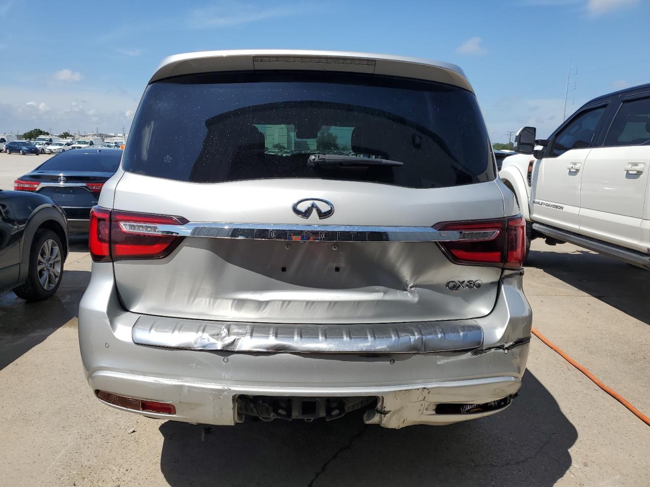 2020 Infiniti Qx80 Luxe VIN: JN8AZ2NF3L9700683 Lot: 64938175