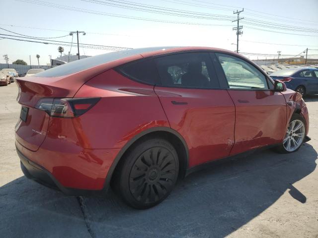  TESLA MODEL Y 2021 Czerwony