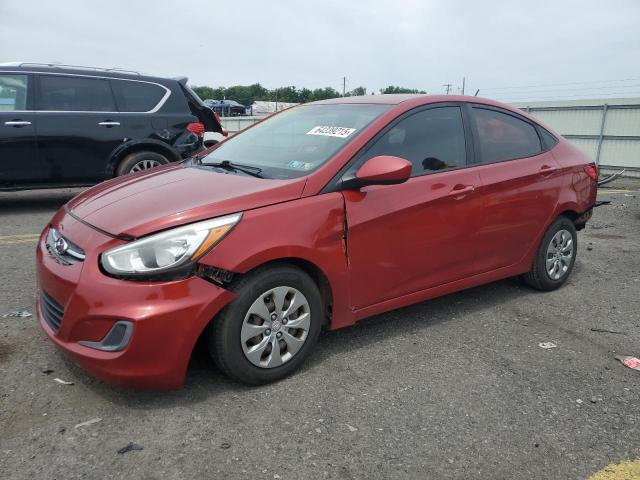  HYUNDAI ACCENT 2017 Czerwony