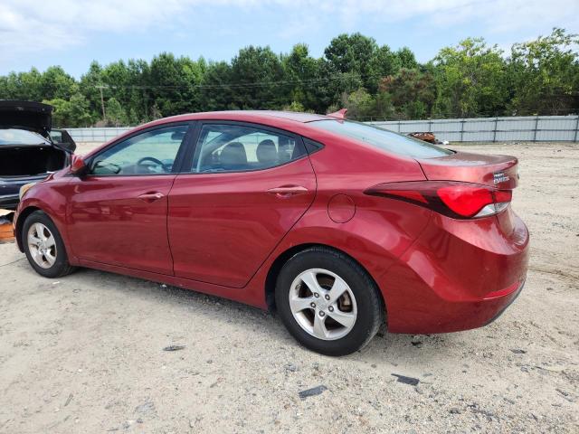  HYUNDAI ELANTRA 2015 Бордовый