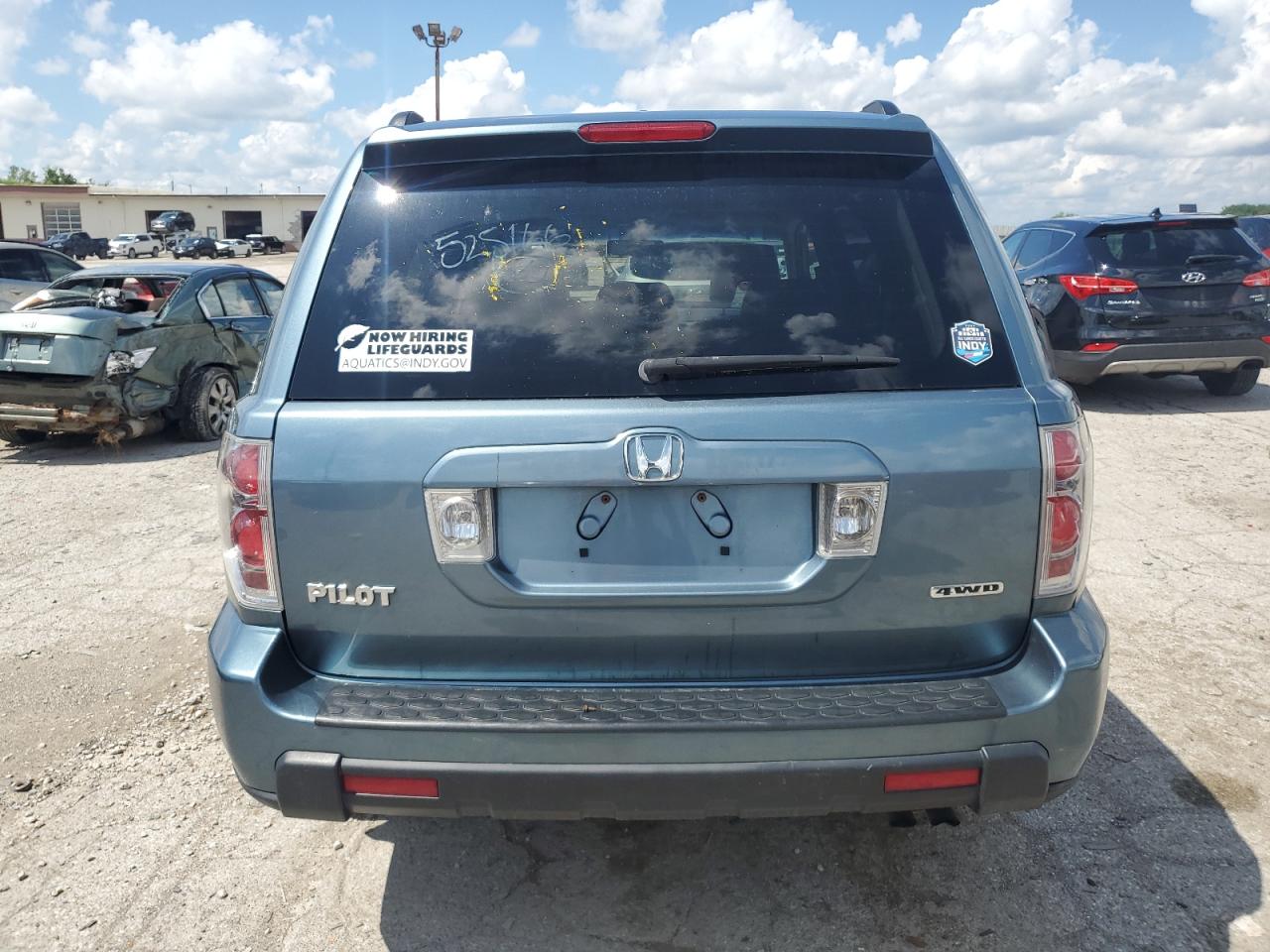 2007 Honda Pilot Exl VIN: 2HKYF185X7H525166 Lot: 63160295