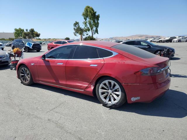  TESLA MODEL S 2016 Czerwony
