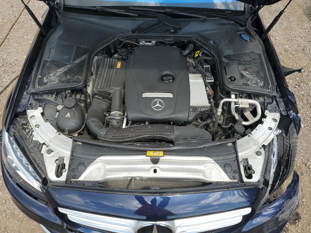 2017 Mercedes-Benz C 300 4Matic VIN: 55SWF4KB3HU188734 Lot: 62512265