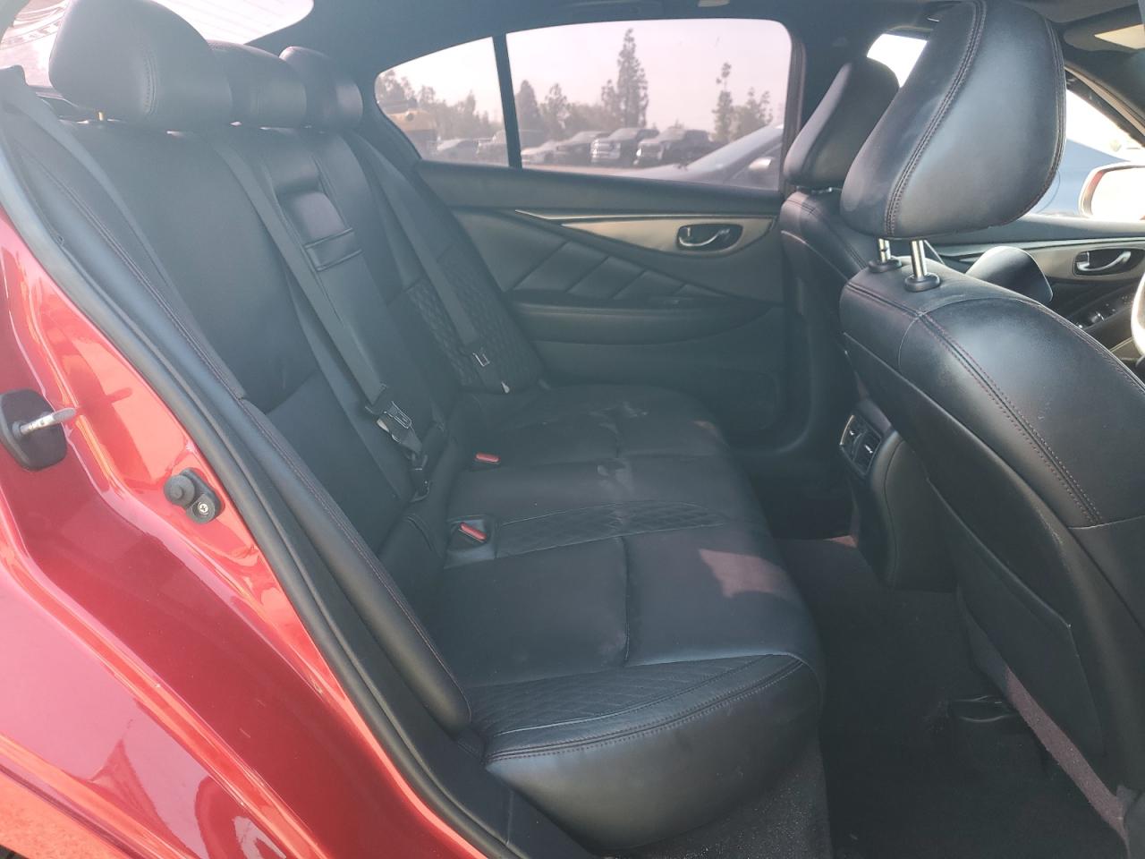 2019 Infiniti Q50 Red Sport 400 VIN: JN1FV7AP6KM760139 Lot: 65079295