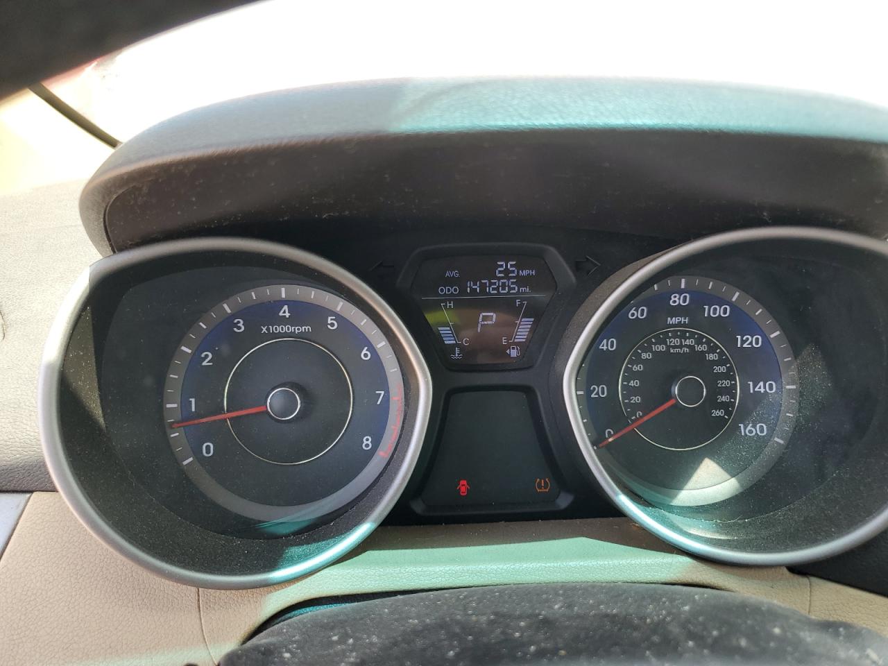 2012 Hyundai Elantra Gls VIN: KMHDH4AE6CU186955 Lot: 65208775