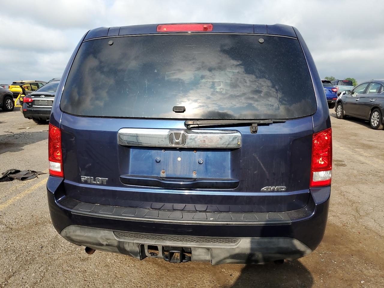 2013 Honda Pilot Lx VIN: 5FNYF4H21DB062819 Lot: 64609015