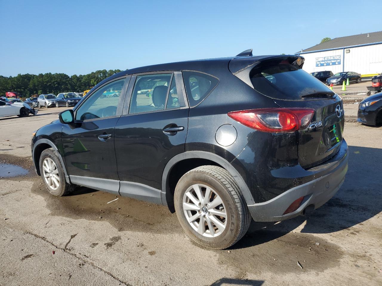 2016 Mazda Cx-5 Sport black suv gas JM3KE2BY8G0814813 photo #3