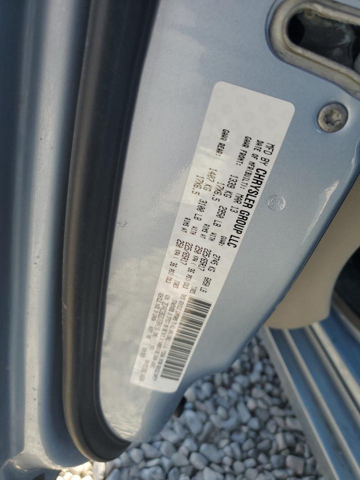 2013 Chrysler Town & Country Touring VIN: 2C4RC1BG3DR684116 Lot: 67143585