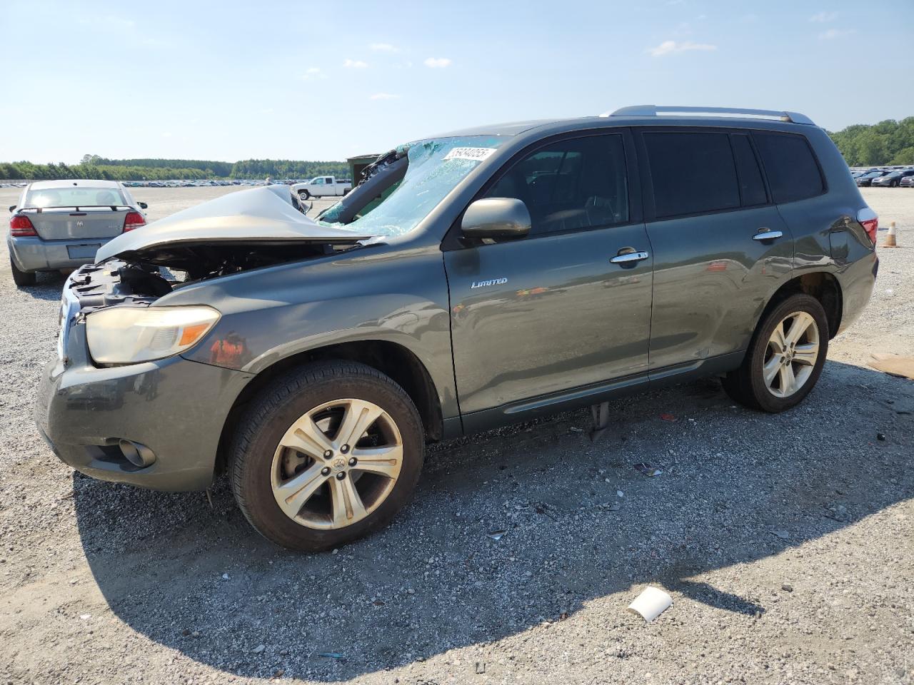 2008 Toyota Highlander Limited silver suv gas JTEES42A382026276 photo #1