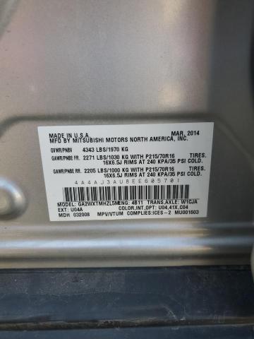2014 MITSUBISHI RVR SE  