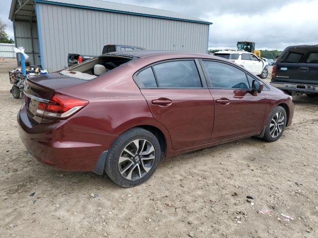  HONDA CIVIC 2015 Burgundy