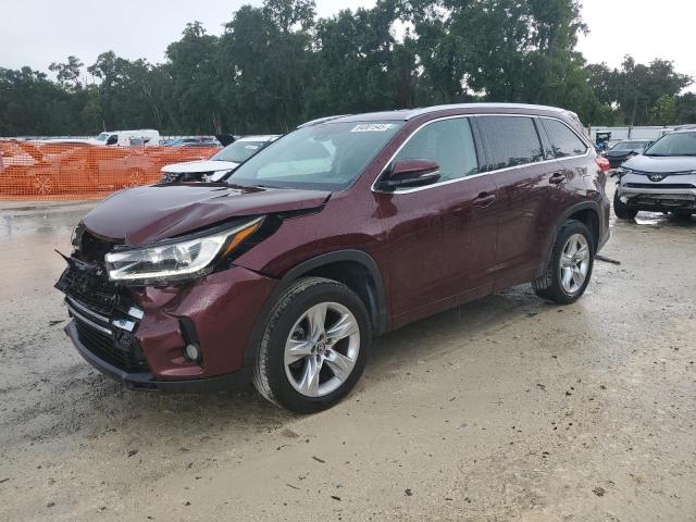  TOYOTA HIGHLANDER 2017 Фиолетовый