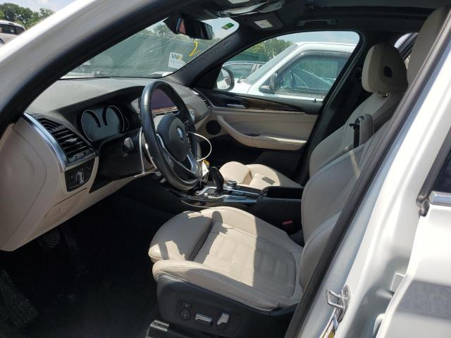  BMW X3 2021 Белы