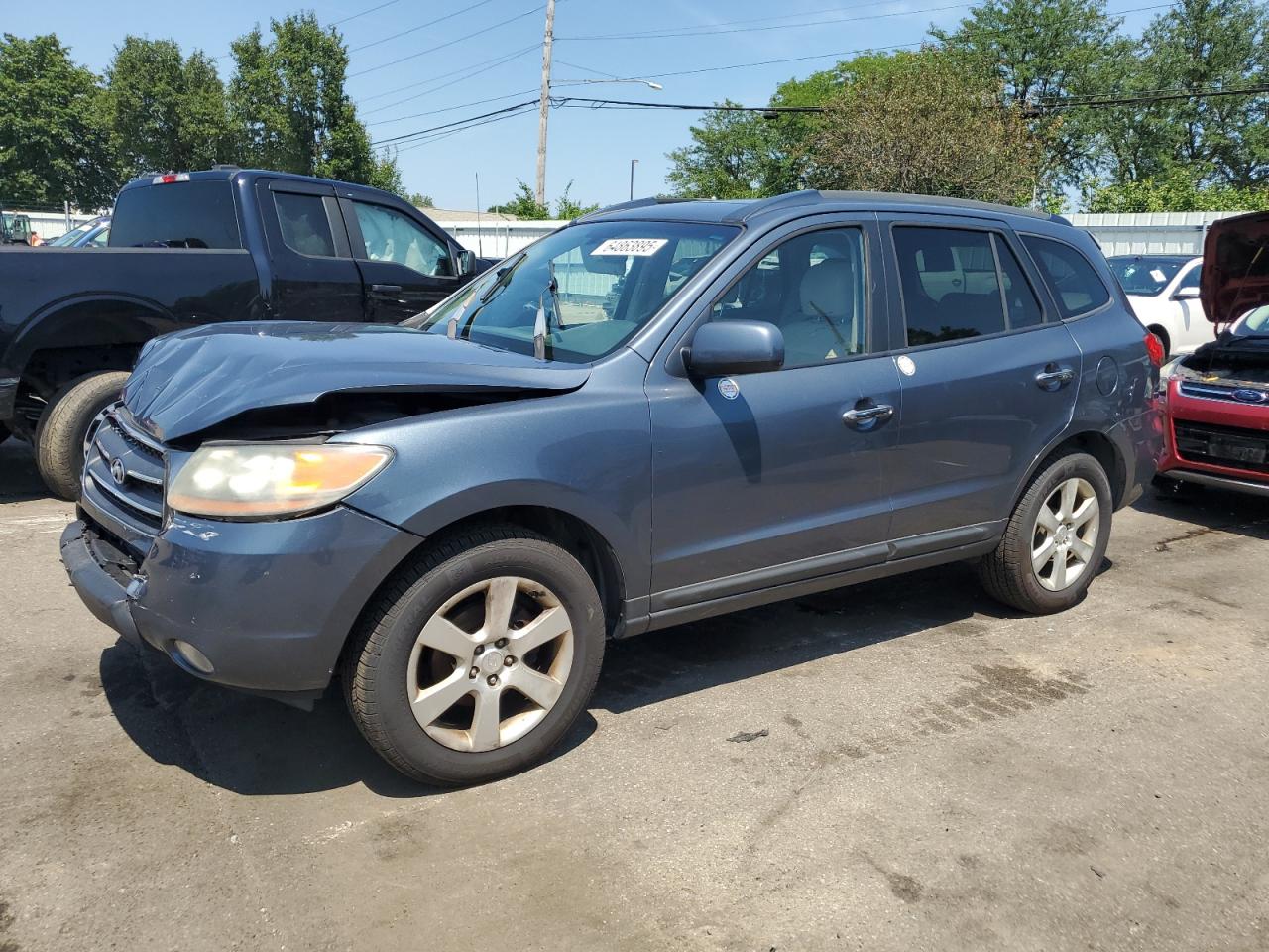 2008 Hyundai Santa Fe Se VIN: 5NMSH73E28H178781 Lot: 64863895