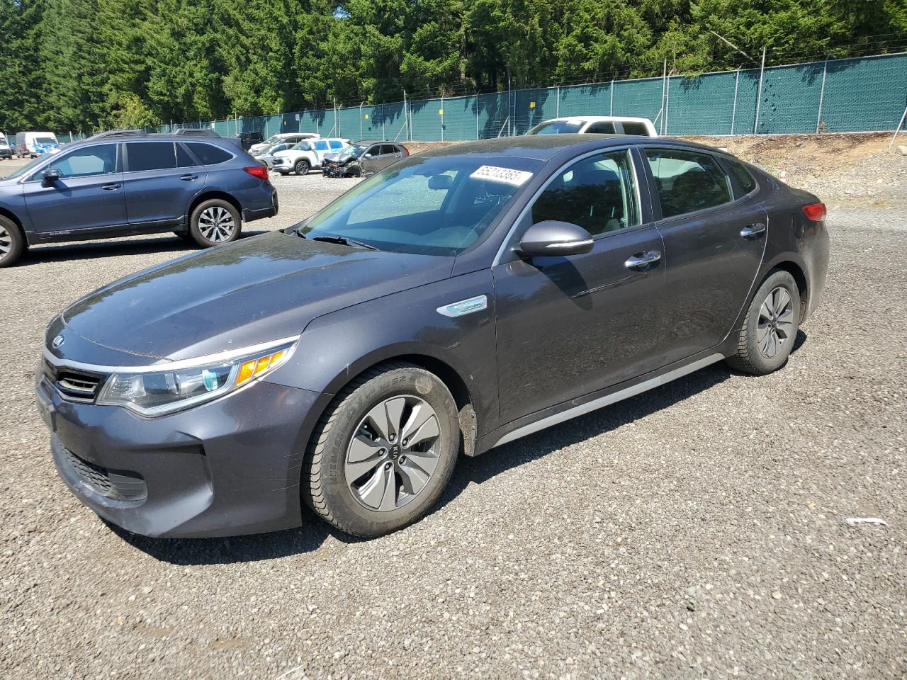 2017 Kia Optima Hybrid VIN: KNAGT4LE6H5013383 Lot: 65213365
