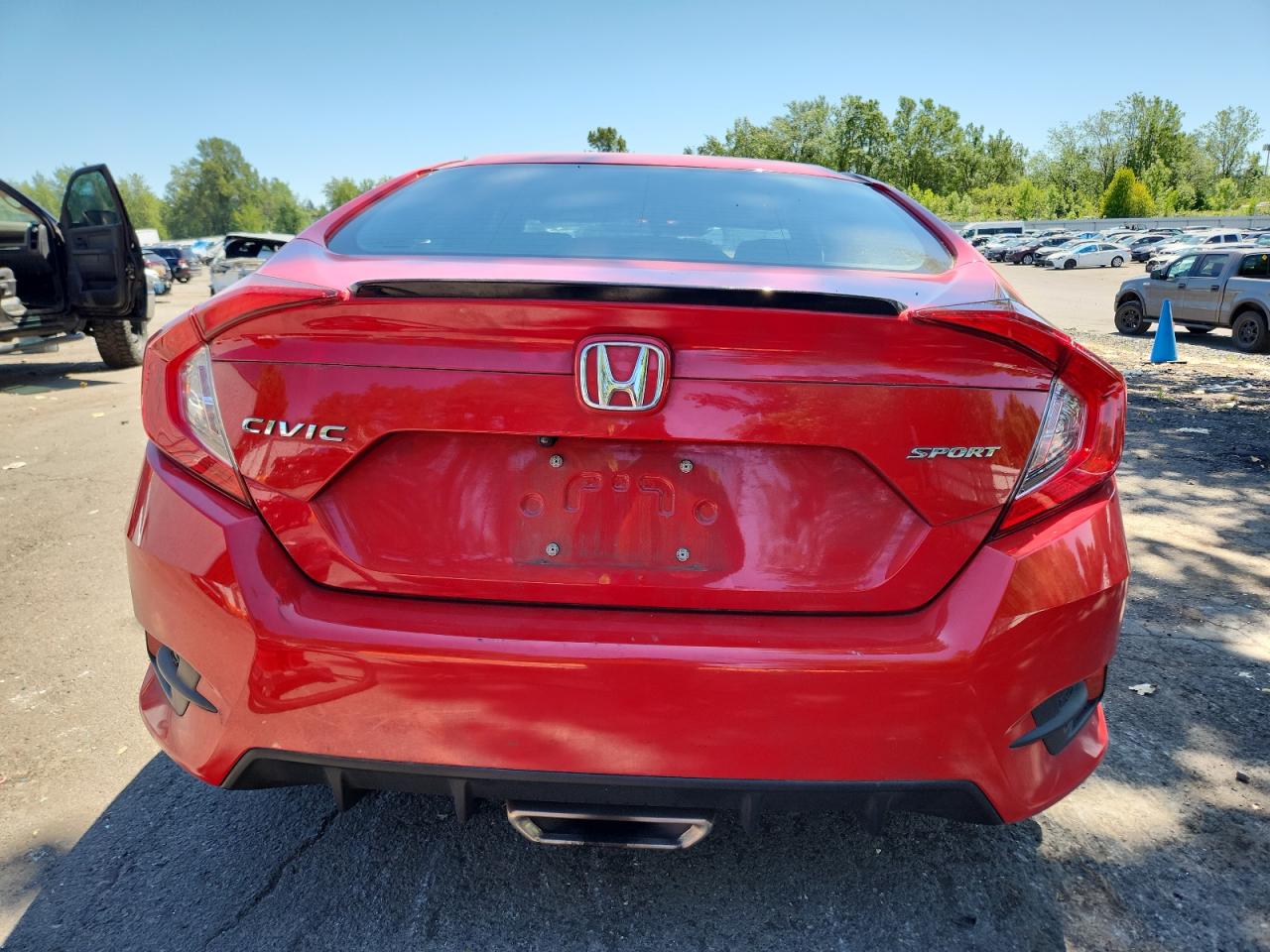 2020 Honda Civic Sport VIN: 2HGFC2F81LH597350 Lot: 63333355