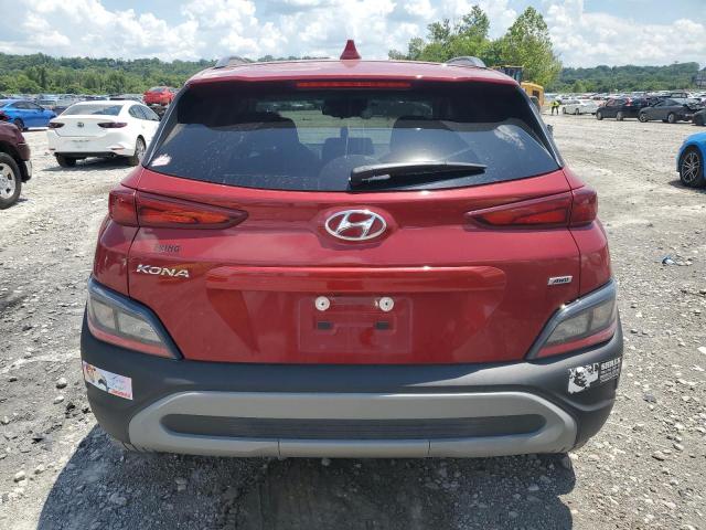  HYUNDAI KONA 2022 Бордовый