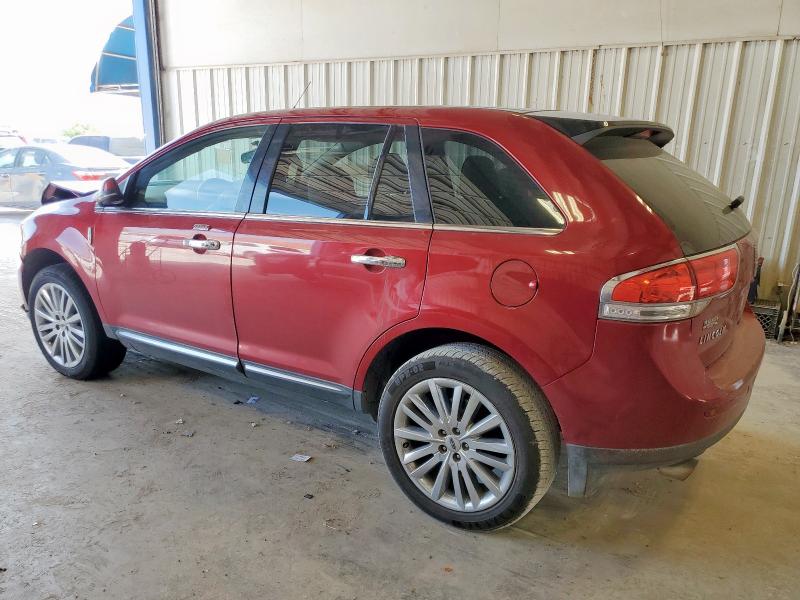  LINCOLN MKX 2013 Red