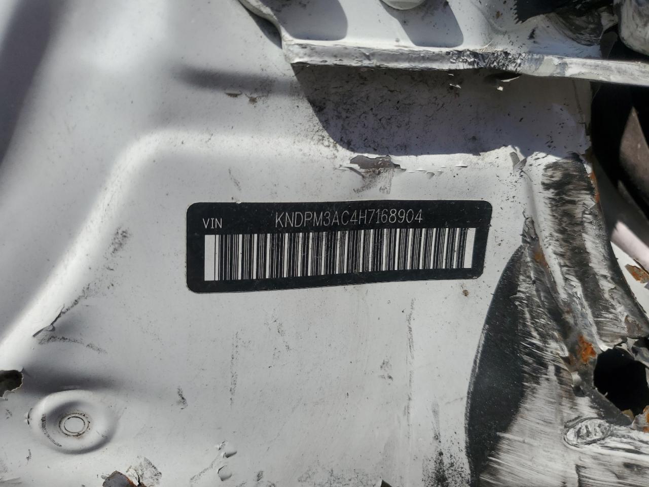 2017 Kia Sportage Lx VIN: KNDPM3AC4H7168904 Lot: 63479375