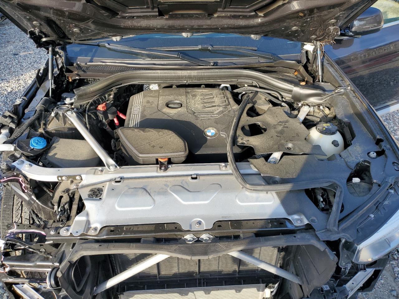 2021 BMW X3 Sdrive30I VIN: 5UXTY3C0XM9H22257 Lot: 64752735