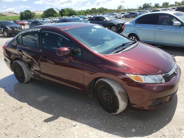  HONDA CIVIC 2012 Burgundy