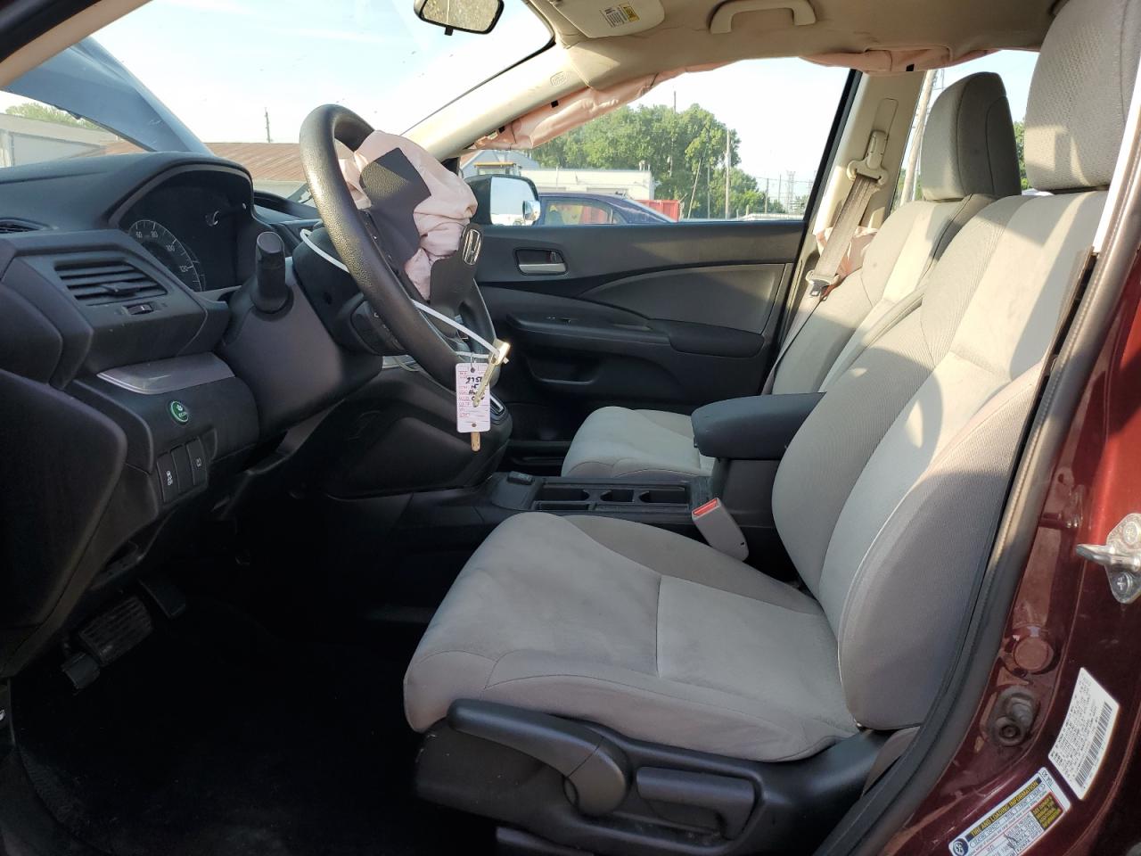 2015 Honda Cr-V Lx VIN: 5J6RM4H3XFL074352 Lot: 64086875