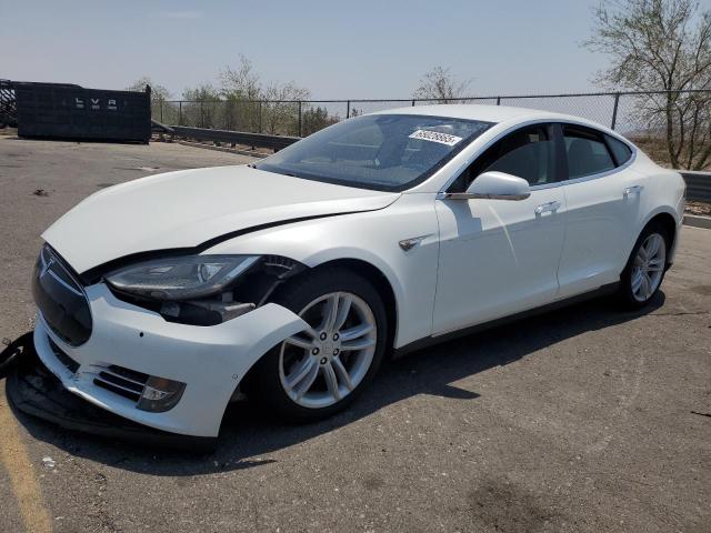Hatchbacks TESLA MODEL S 2015 Biały