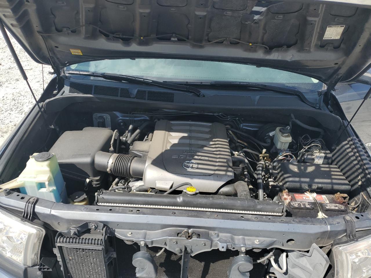 2010 Toyota Tundra Crewmax Limited VIN: 5TFFY5F15AX076337 Lot: 63857635