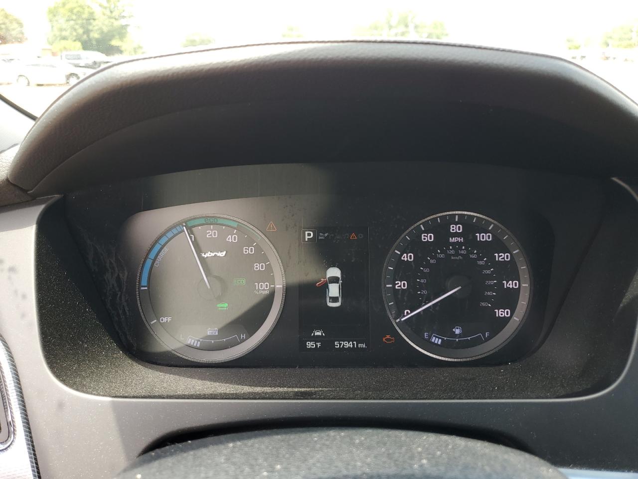 2016 Hyundai Sonata Hybrid VIN: KMHE34L12GA014829 Lot: 64636825